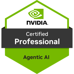NVIDIA-Certified Professional: Agentic AI certification badge